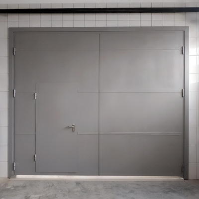 Ворота серого цвета Ворота серого цвета