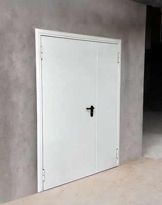 Белая стальная дверь ei-60 Белая стальная дверь ei-60